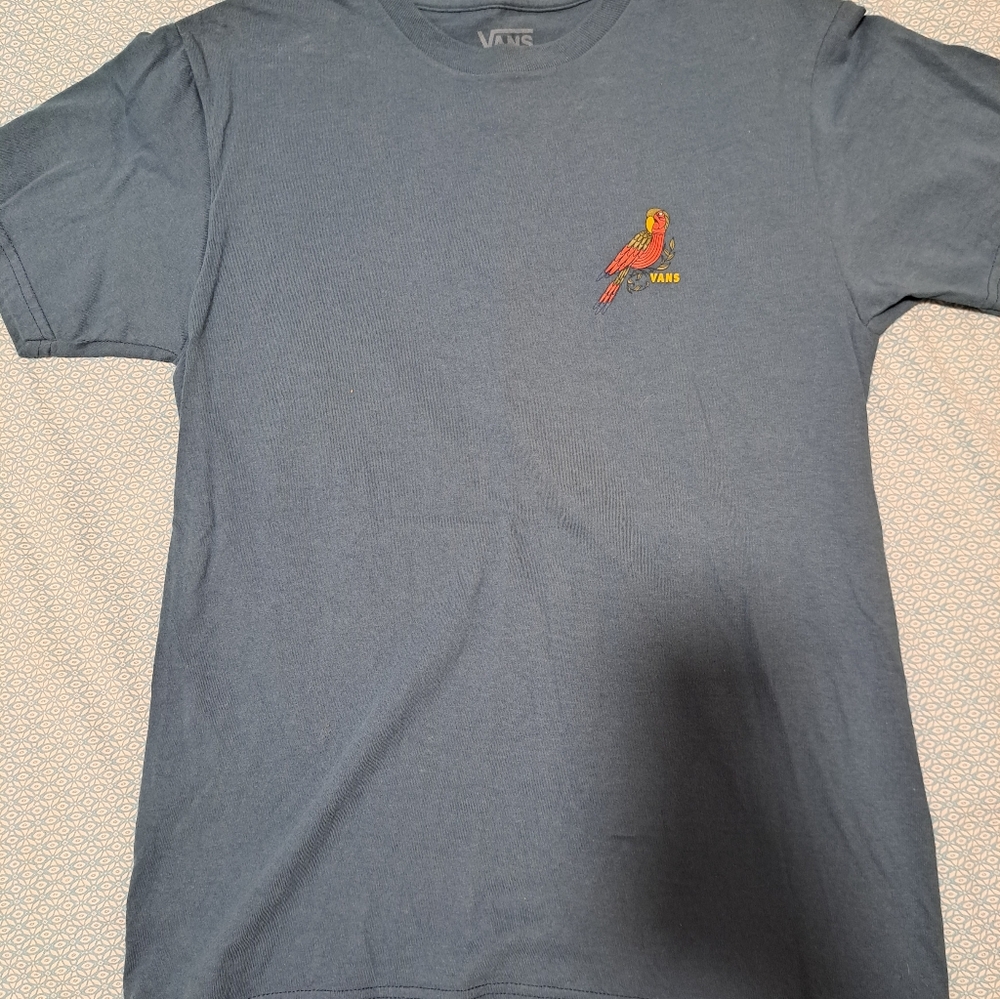 Unisex Vans Blue Parrot T-Shirt